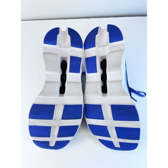 On Cloud Cloudmonster Womens Size 9 Helion Cloudtec Running Shoes Blue And White - Picture 5 of 9